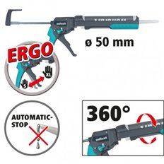 Pistola Cartuchos Mg 400 Ergo Wolfcraft