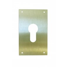 Placa Cerradura Boca Pera 60X80Mm Latn Mate