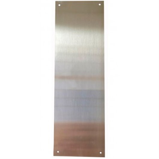 Placa Cerradura Boca Pera 90X250 Latn Mate