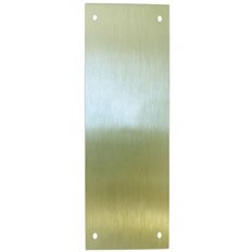 Placa Cerradura Ciega 90X250 Latn Mate