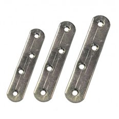 Placa Ensamble Recto Acero Bicromatado 60X16Mm 100Uds Micel