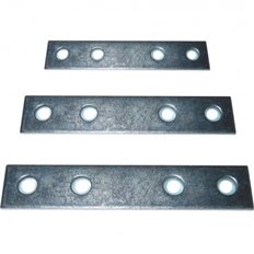 Placa Ensamble Recto Acero Cincada 100X15Mm 100Uds Micel