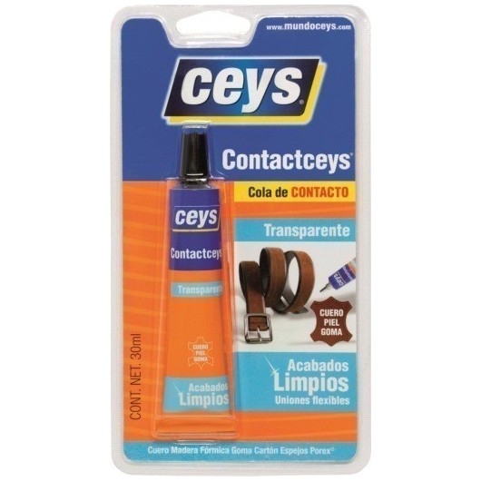 Cola Contacto Multiusos 30 Ml Tra Contaceys Ceys