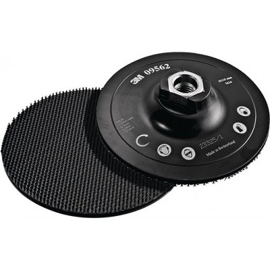 Plato Sop Amoladora 125Mm/M14 Sin Centraje Adher Tipo Velcro 3M