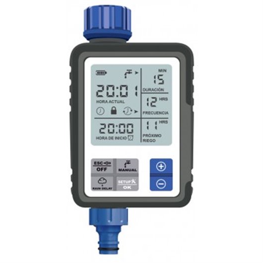 Programador De Riego Digital Aqua Full Vision V2 Aqua Control