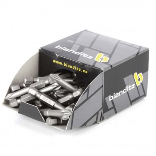 Punta Atornillar Philips 1/4 2X50Mm 50Uds