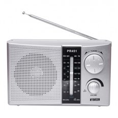 Radio Analogica Portatil N'Oveen Plata Elbe