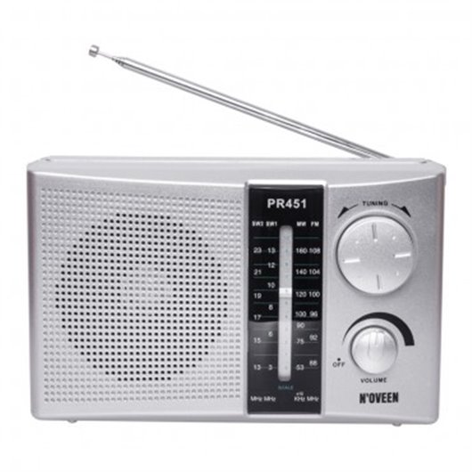 Radio Analogica Portatil N'Oveen Plata Elbe