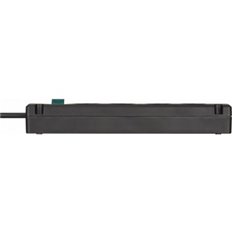 Regleta Bremounta 4 Tomas 16A Cable 1,5 M Negra Brennestuhl