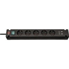 Regleta Bremounta 5 Tomas 16A Cable 3 M Negra Brennestuhl