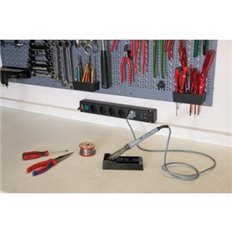 Regleta Bremounta 5 Tomas 16A Cable 3 M Negra Brennestuhl