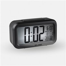 Reloj Despertador Con Termometro Elbe