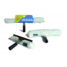 Secacristales Mojador Inox Con Adaptador Mango Ideal 25 Cm Morimon