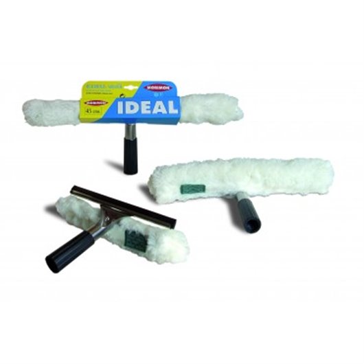 Secacristales Mojador Inox Con Adaptador Mango Ideal 25 Cm Morimon