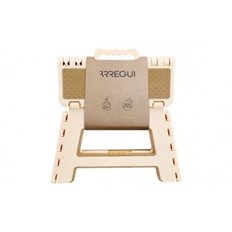 Taburete Plegable Beige 29X22X22Cm Arregui