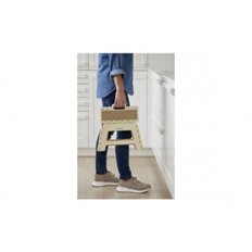 Taburete Plegable Beige 29X22X22Cm Arregui