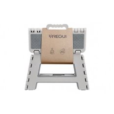 Taburete Plegable Gris 29X22X22Cm Arregui