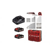 Taladro Bateria Percutor Te-Cd 18/40 Li +2 Baterias X 2,0 Ah +64 Accesorios Einhell