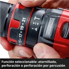 Taladro Percutor A Bateria Te-Cd 18/44 Li-I 1X2,5Ah