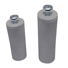 Tope Persiana 40Mm Gris 25Uds Micel