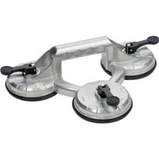 Ventosa Sujeccion Triple Aluminio 118 Mm Carga 100 Kg Promat