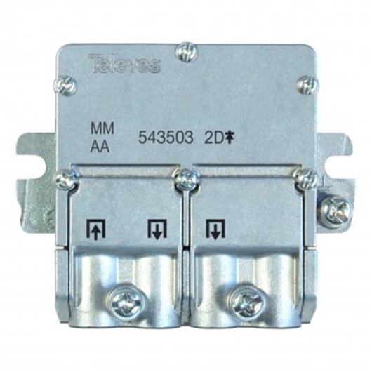 Repartidor 2 Salidas 5-2400Mhz Televes