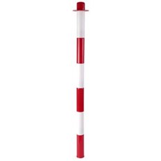 Poste Rojo/Blanco Para Base Rellenable 850Mm S21