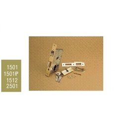 Cerradura Madera Embutir  23X35Mm 1501-2-35 Laton Canto Cuadrado Mcm