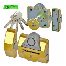 Cerrojo Alta Seguridad Ltdo. Con Alarma Refor Lince