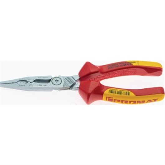 Alicate Multifuncin 1000 V 180 Mm Mango Bicomponente Promat