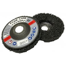 Disco Plus Line Clean Fibra 115Mm Negro Disaflex