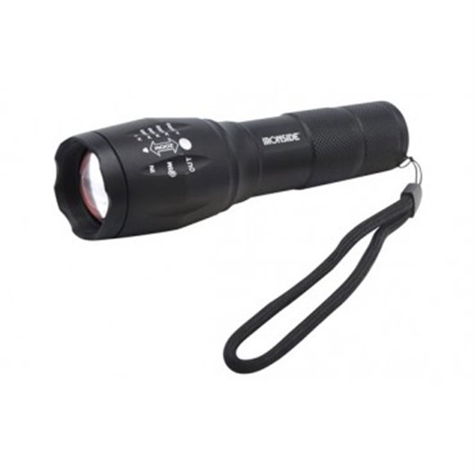 Linterna Led Funcion Zoom 400Lm 3Xaaa No Incluidas Ironside