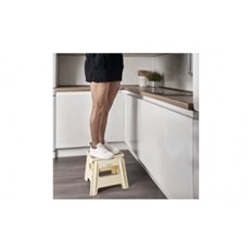 Taburete Plegable Beige 29X22X32Cm Arregui