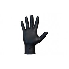 Guante Desechable Nitrilo Agility Grip Negro 50 Uds Talla 8 Juba
