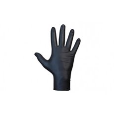 Guante Desechable Nitrilo Agility Grip Negro 50 Uds Talla 8 Juba