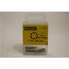 Punta Atorn Nivel T10 Extra Dura 1/4''-25Mm Nv127698
