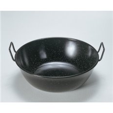 Sarten Esmaltada Honda Con Asas 7-55 Cm Garcima