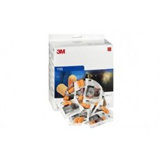 Tapon Auditivo Desechable Serie 1100 (200 Pares) Snr 35 Db 3M