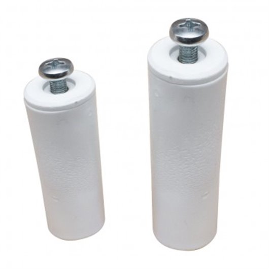 Tope Persiana 40Mm Blanco 25Uds Micel