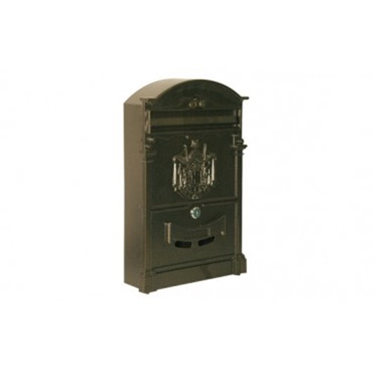 Buzon Exterior 25X8X40,8Cm Natuur Aluminio Bronce Imperio Nt97365