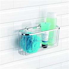 Cestillo Baño 30X11X13Cm Oval Metal Cromo Tatay