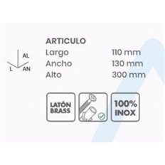 Cestillo Baño 30X11X13Cm Oval Metal Cromo Tatay