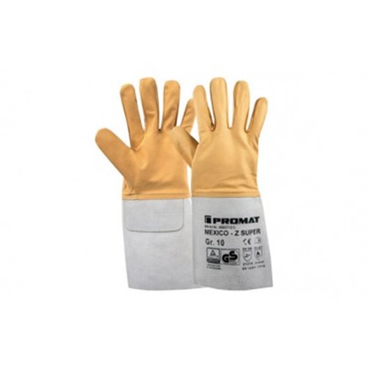 Guante Piel Cabra Soldador Mexico Z Super Am/Gr T 11 Promat