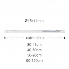 Portavisillos Oval Force Blanco 90-150 Cm Stor Planet