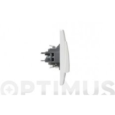 Conmutador Doble Blanco Serie Niloe Legrand