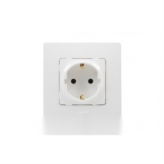Toma De Corriente Blanca Serie Niloe Legrand