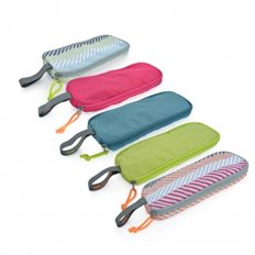 Portabocadillos Enrollable Zipper Roll Fluor Iris