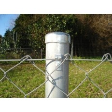 Poste Cercado 2Mt Intermedio Vimasa Acero Cincado Sin Brazo