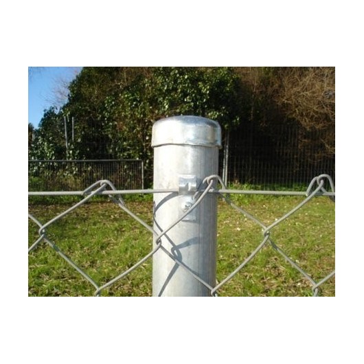 Poste Cercado 2Mt Intermedio Vimasa Acero Cincado Sin Brazo