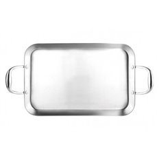 Grill Rectangular Triply Natural 38X25Cm Ibili